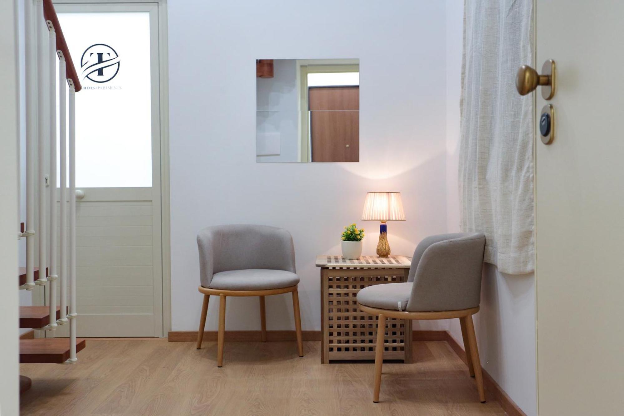 Theos Holidays Apartments جيارديني ناكسوس المظهر الخارجي الصورة